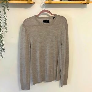 All Saints 100% Merino Sweater L - like new never used